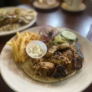 Shish Tawouk Platter