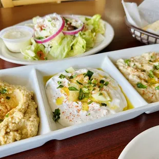 The Olive Tree-O: Tzatziki Hummus Baba Ghanouj