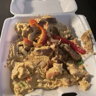 Beef Shawarma - A cold, dumpy mess.