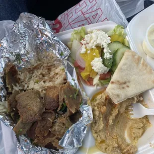 Gyro platter