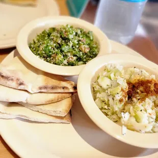 a plate of food