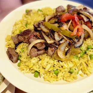 a plate of food