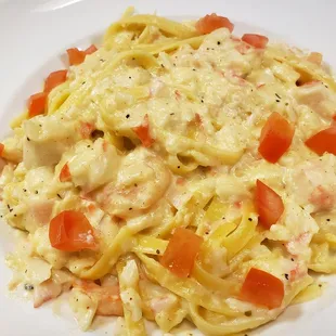 a pasta dish