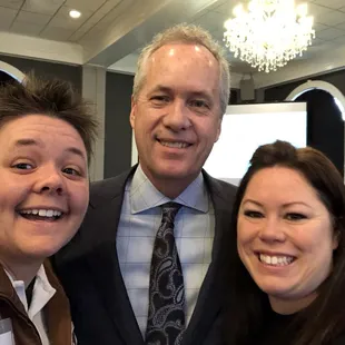 MUW's Health Equity Report Breakfast event. You know I love the Mayor!