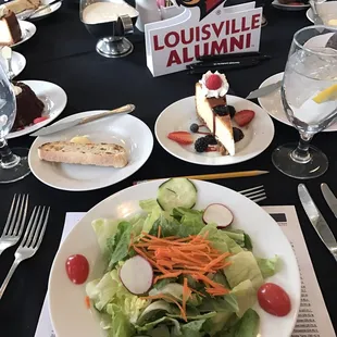 2017 UofL Alumni's Bracketology event -- Olmsted's in-house catering was awesome.