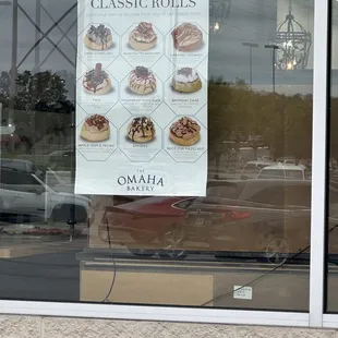 Cinnamon roll varieties.