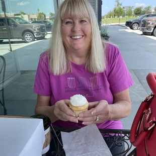 Coconut cupcake