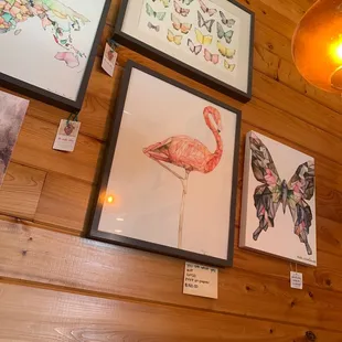 Love the art in this place. And it&apos;s all for sale....