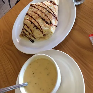 Turkey Avocado Crepe