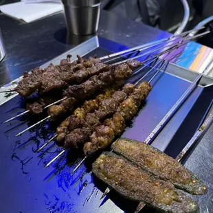 lamb, beef, chicken, Shrimp Paste Stuffed in Jalapeno