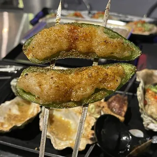 Shrimp Paste Stuffed in Jalapeno
