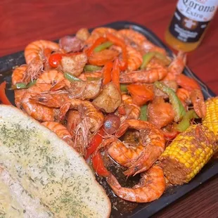 Shrimp platter