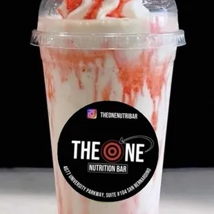 Strawberry Cheesecake Protein Shake