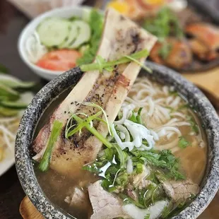 S3 ($30) Stone Pot Pho with Marrow