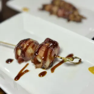 Bacon Quail Eggs (2pcs)