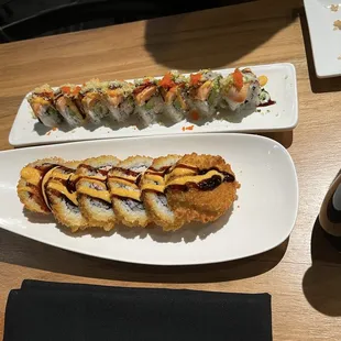 The One Volcano (Baked) Samurai Roll (Baked)