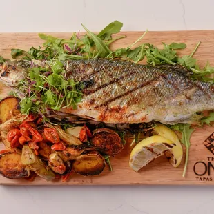 Chef's Special | Grilled Whole Branzino