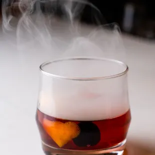 IG - @kenty_eats | smoked old fashioned