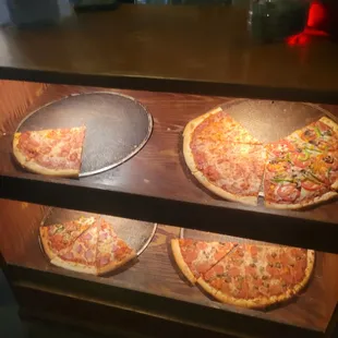 Pizza showcase