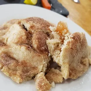 Delicious apple pie pastry