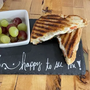 Caprese Grilled Cheese