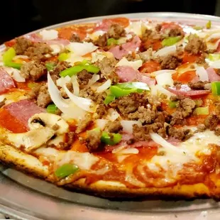 Mama&apos;s Supreme Pizza Gluten Free