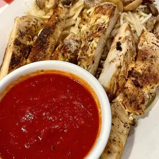 Chicken Barcelona |Instagram @restaurant_aholic