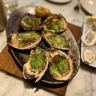 Wood Roasted Oysters