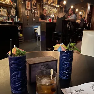 Mai Tai and Manhattan