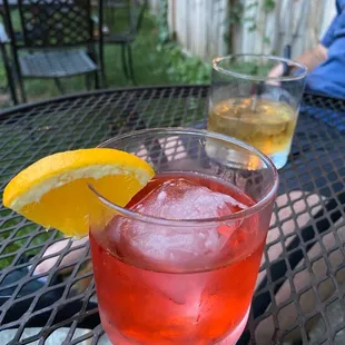 Negroni with dry vermouth