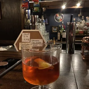 Whiskey and absinthe