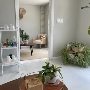 one of the waiting areas