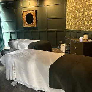 Couple's massage room