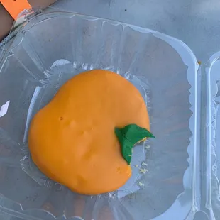 Pumpkin Cookie.  Don&apos;t forget a pumpkin donut.