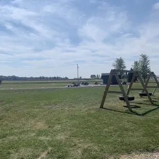 Peddle carts.