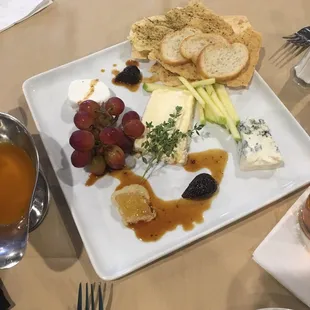 The cheese plate at The Orchard restaurant. A steal at $13.