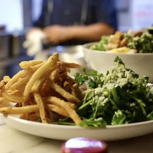 fish and chips, food