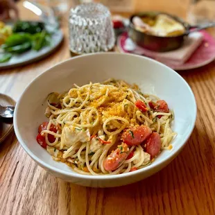 Spicy Crab Spaghetti