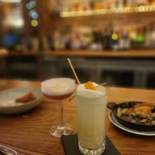 Orange absinthe (can't remember name but it's one of signature cocktail on menu made by Dave)