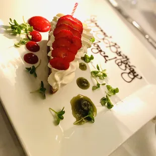 Strawberry Basil Cheesecake