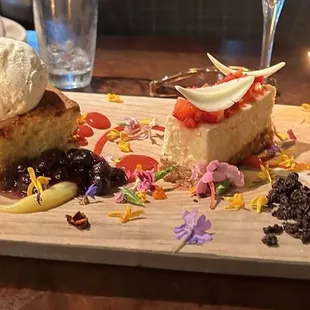 Dessert trio
