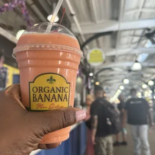 Strawberry pineapple smoothie