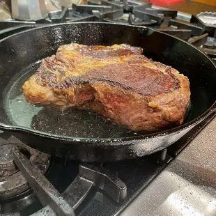 3 inch thick side of the roast