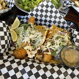 Beer Battered Fish Taco