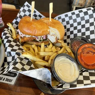 Buttermilk Fried Spicy Chicken Sandwich