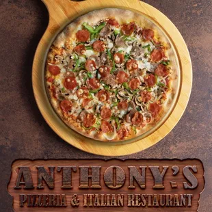 pizza, food