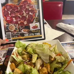 The food was great!!!! The house dressing was amazing! I&apos;ll be back for sure!