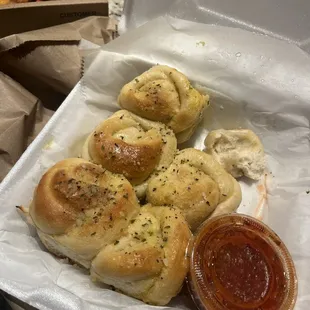 Garlic knots (not!!!)