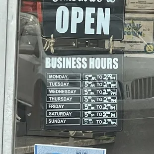 The Original Bagel is The Best Friendly Service and check out the hours. Open at 5 The Early Bird gets the bagel and coffee