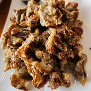 chicken wings and fried chicken, food